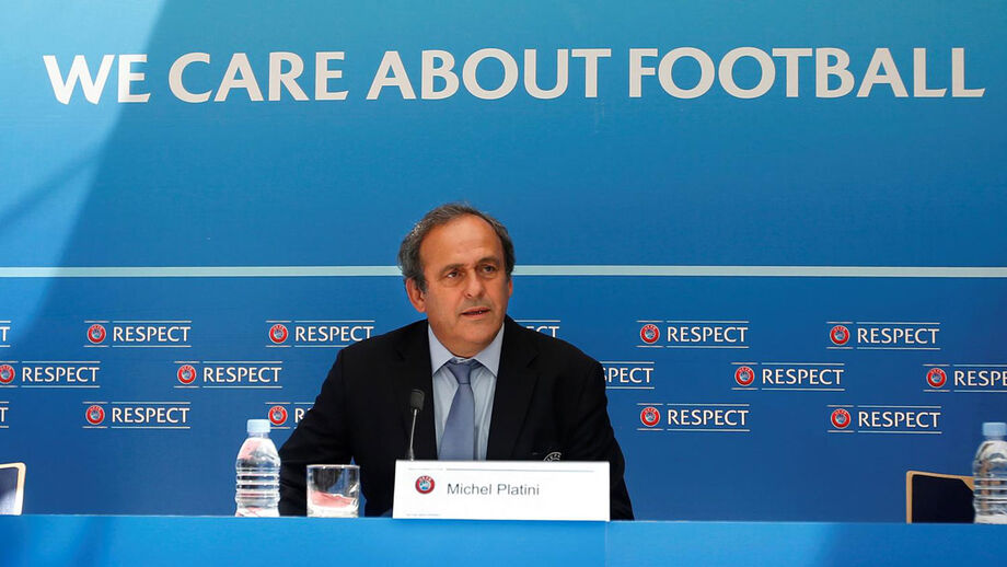 Platini saiu em liberdade depois de muitas horas de interrogatório