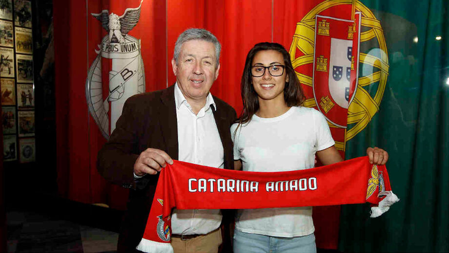 Benfica reforça equipa de futebol feminino com Catarina Amado