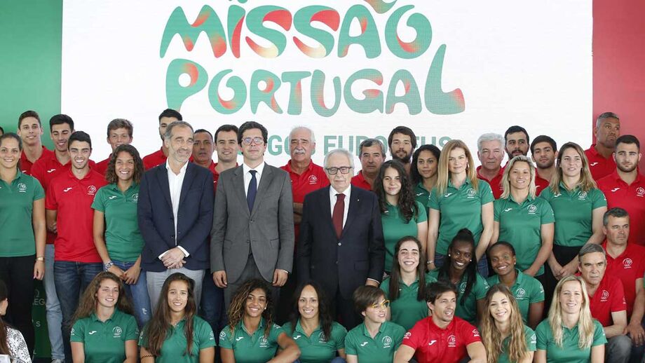 Missão ambiciosa de Portugal nos Jogos Europeus