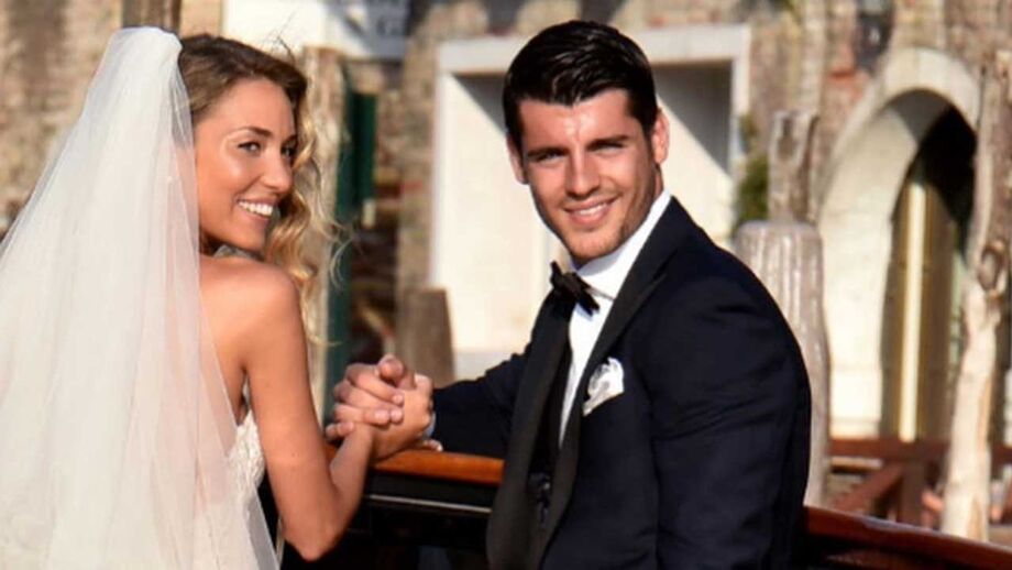 Álvaro Morata em juras de amor: avançado do At. Madrid declara-se à mulher