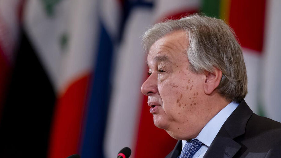 António Guterres enviou mensagem para os Jogos Europeus