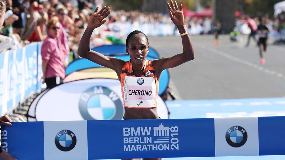 Gladys Cherono defende título na Maratona de Berlim