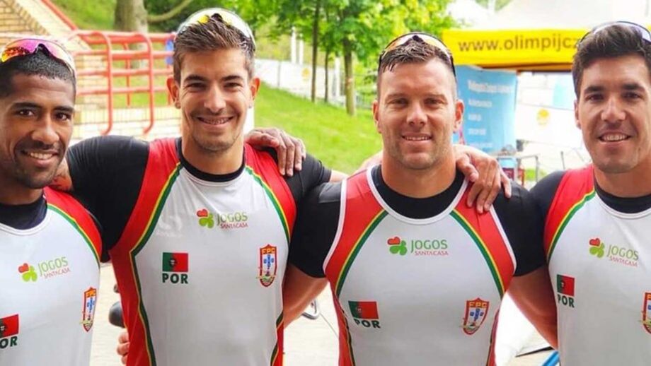 K4 500 masculino em 4.º a 255 milésimos do bronze nos Jogos Europeus