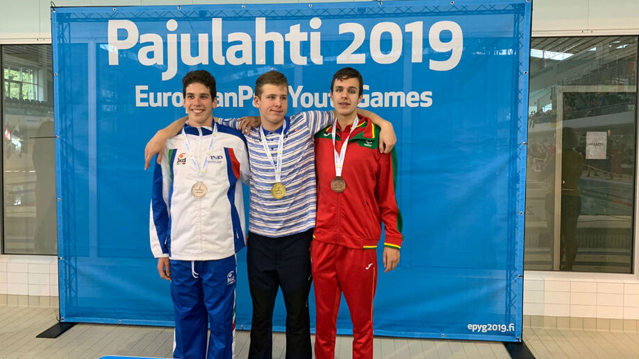 Marco Meneses ganha bronze nos Jogos Europeus de desporto adaptado