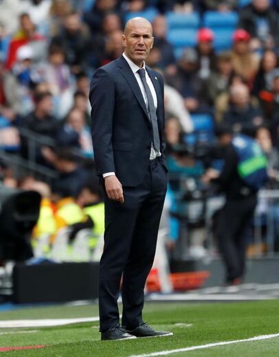 Zinedine Zidane, treinador do Real Madrid, também é esperado em Sevilha para a boda