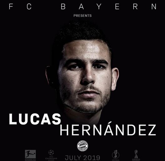 Lucas Hernández (80M€) - Do Atlético Madrid para o Bayern Munique