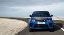 A versão mais potente e radical do Range Rover, denominado SVR. Tem um motor V8 de 5.0 litros que produz 575 cv de potência e 700 Nm de binário máximo. Estes números permitem uma aceleração dos 0 aos 100 km/h em 4,5 segundos e uma velocidade máxima de 283 km/h. Em Espanha este modelo está à venda por 152 mil euros, mas no mercado português é preciso pagar 198.300 euros para garantir um.