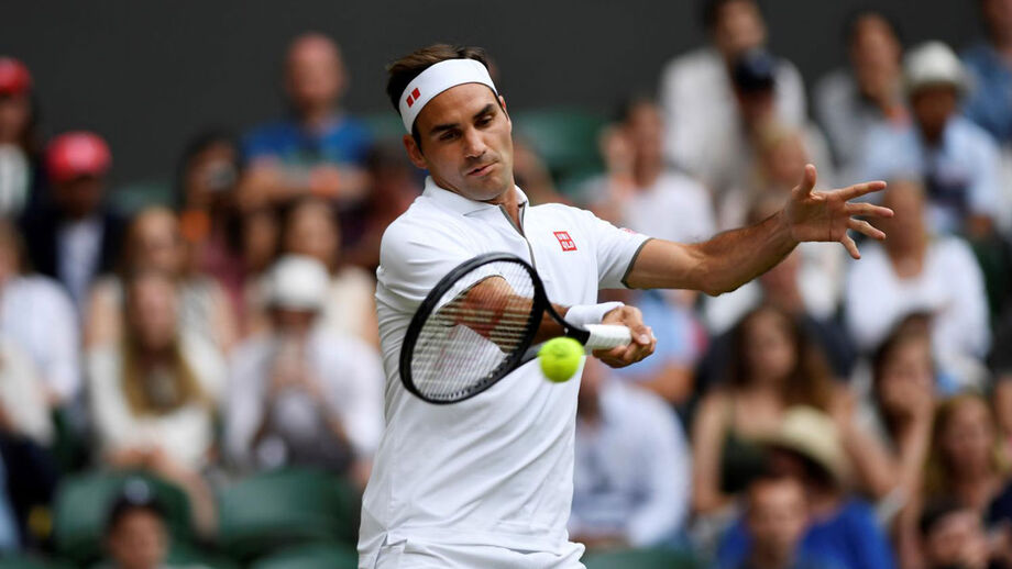 Roger Federer nos oitavos de final