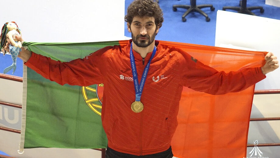 Júlio Ferreira conquista terceira medalha para Portugal nas Universíadas de Nápoles