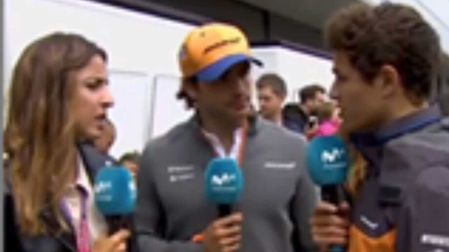 Ricciardo volta a fazer das suas: golpe baixo em Sainz deixou o espanhol em mau estado até ao fim da corrida