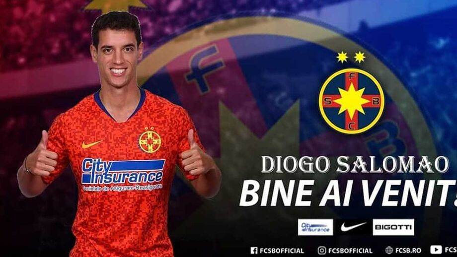 Diogo Salomão regressa à Roménia para jogar no Steaua Bucareste