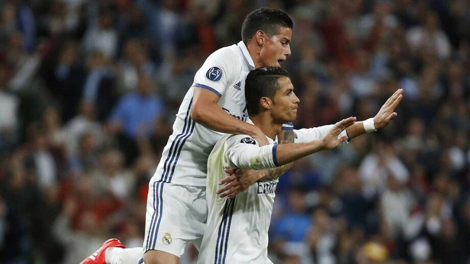 James com ‘cunha’ de CR7