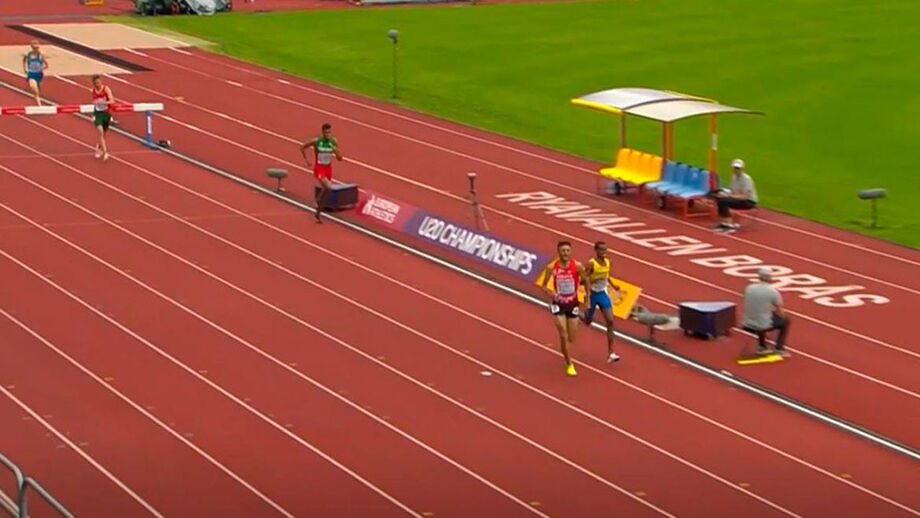 Etson Barros conquista bronze nos 3.000 metros obstáculos dos Europeus de sub-20