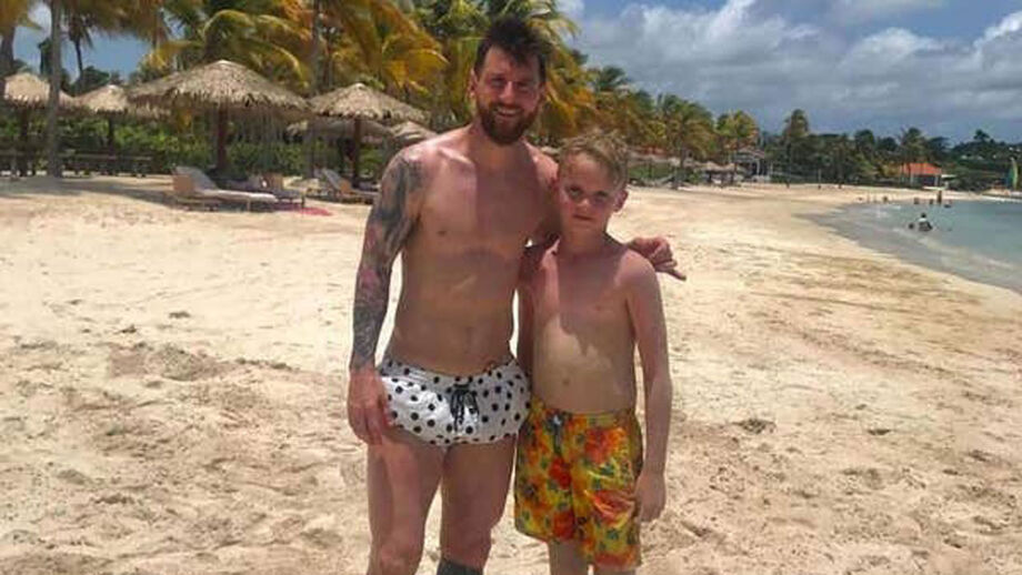 Da peladinha com Messi nas Caraíbas às entrevistas: «Jogar com ele foi incrível»