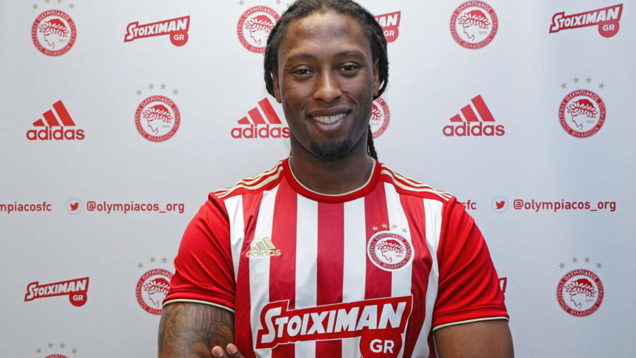 Rúben Semedo marca na goleada do Olympiacos