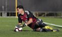 Zlobin, guarda-redes, 22 anos. Ainda não disputou qualquer minuto pela equipa principal do Benfica.