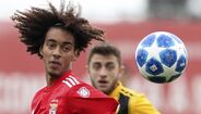 Tomás Tavares, lateral-direito, 18 anos. Ainda não somou qualquer minuto oficial pela equipa principal do Benfica.