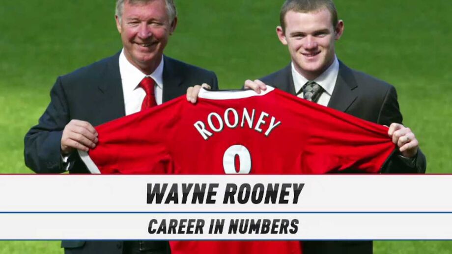 De volta à Inglaterra, eis os principais números de Wayne Rooney ao longo da carreira