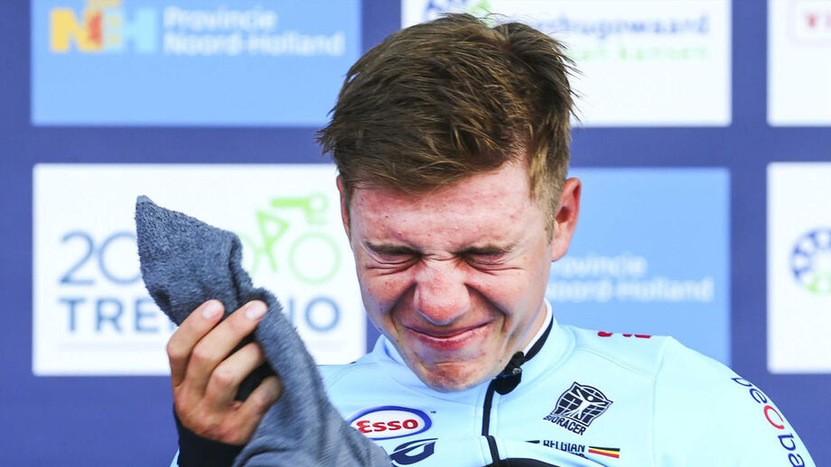 Título de Evenepoel dedicado a Lambrecht