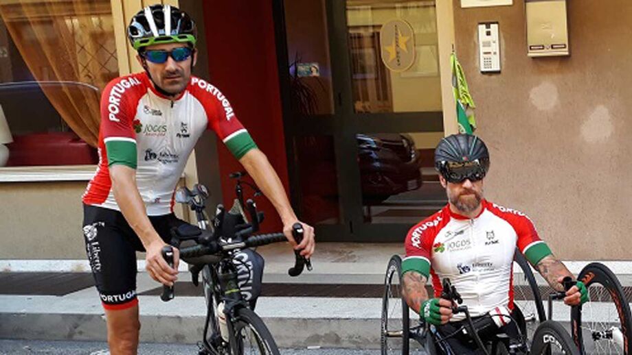 Luis Costa e Telmo Pinão em oitavo na Taça do Mundo de Paraciclismo