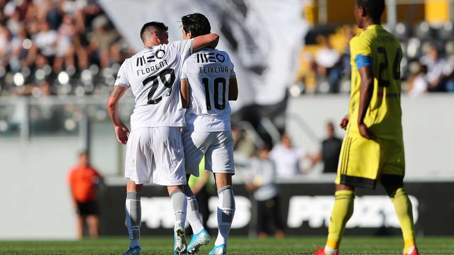 Goleada ao Ventspils foi a maior da história do V. Guimarães nas provas europeias