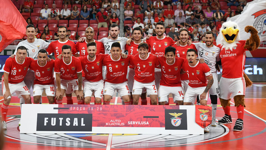 Benfica apresenta-se com meia dúzia de golos