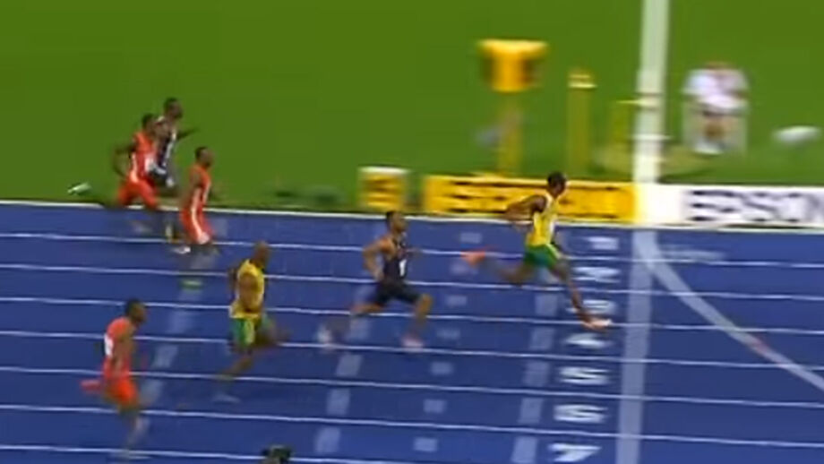 Foi há dez anos que Usain Bolt bateu assim o recorde do mundo dos 100 metros