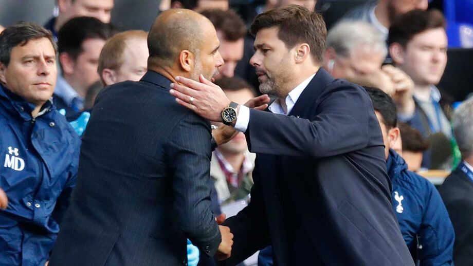 Duelo ardente entre Pep e 'Poch'