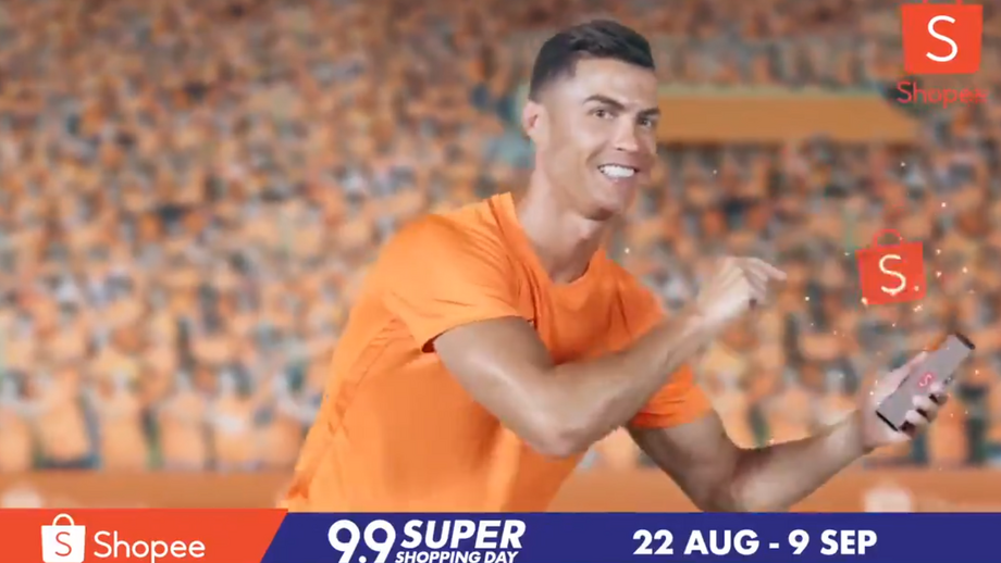 Campanha de Cristiano Ronaldo torna-se viral... pelos motivos mais estranhos