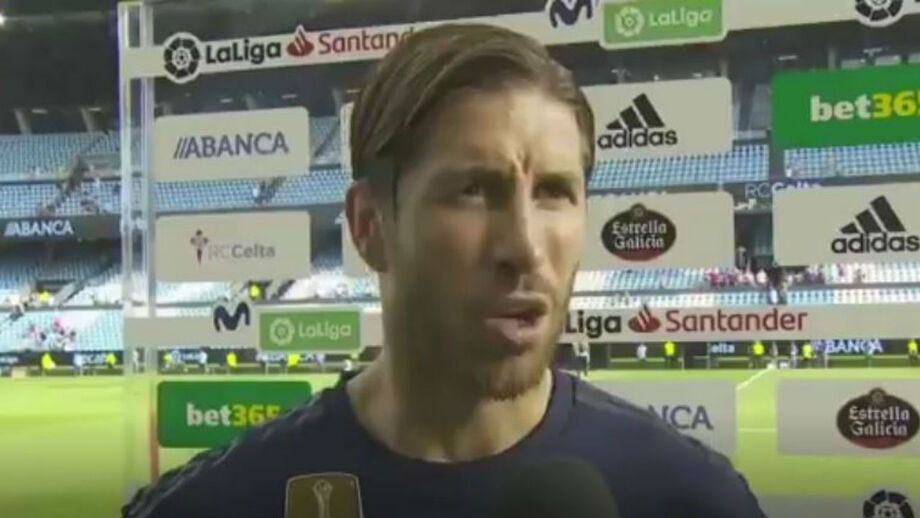 Sergio Ramos e a vitória do Real Madrid: «Bom para esquecer todas as especulações»