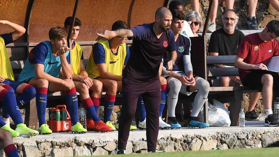 Valdés retira juvenis do Barcelona da Otten Cup para salvaguardar a saúde dos jogadores