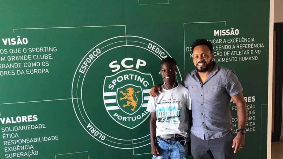 Jovem caboverdiano de 17 anos à experiência nos leões
