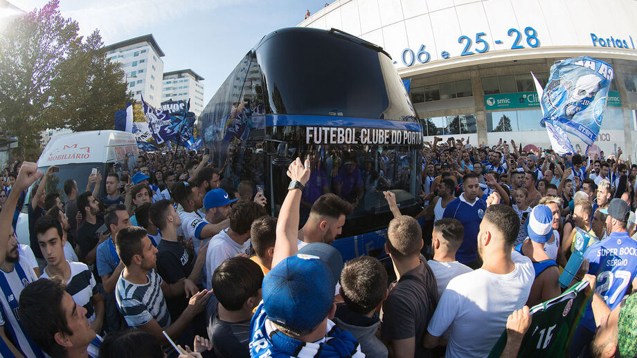Prometida festa no Dragão à saída para Lisboa