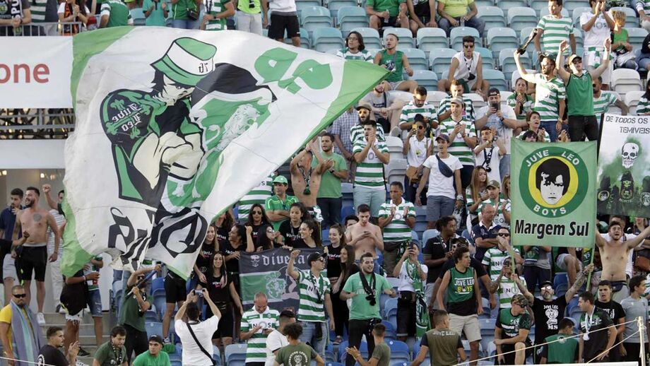 Claques do Sporting surpreendidas com