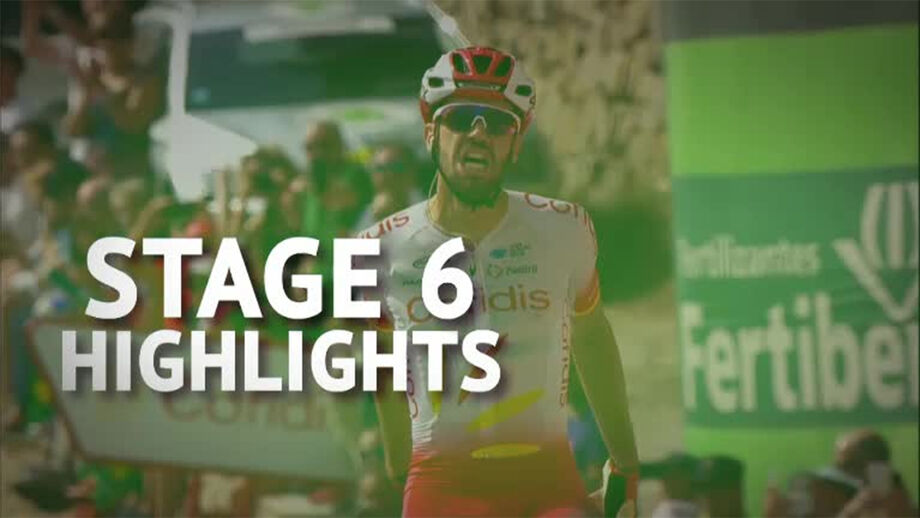 Os melhores momentos da 6.ª etapa da Vuelta'2019