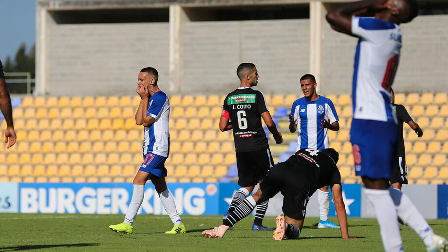 FC Porto B-Casa Pia, 0-0: Dragões travados pelo último colocado