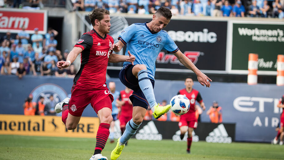 NY City FC-Toronto FC: Líderes em duelo de respeito