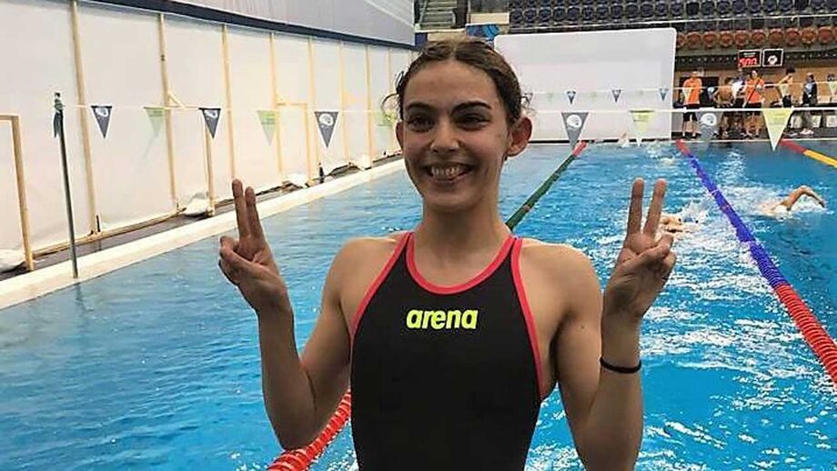 Susana Veiga vice-campeã de 50 metros livres nos Mundiais de natação adaptada
