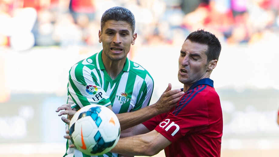 Osasuna-Betis: Equipa da casa tenta manter imbatibilidade