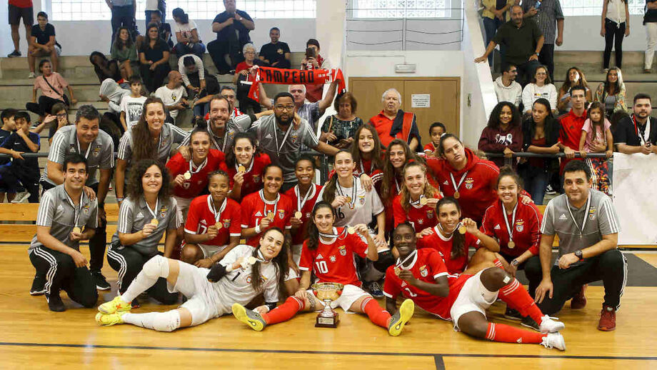 Benfica conquista Taça de Honra da AF Lisboa no feminino