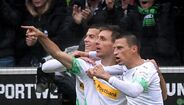 9.º Borussia Mönchengladbach: 2,14 golos por jogo