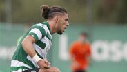 Pedro Mendes (Portugal sub-21) - jogo com Holanda, 10 minutos