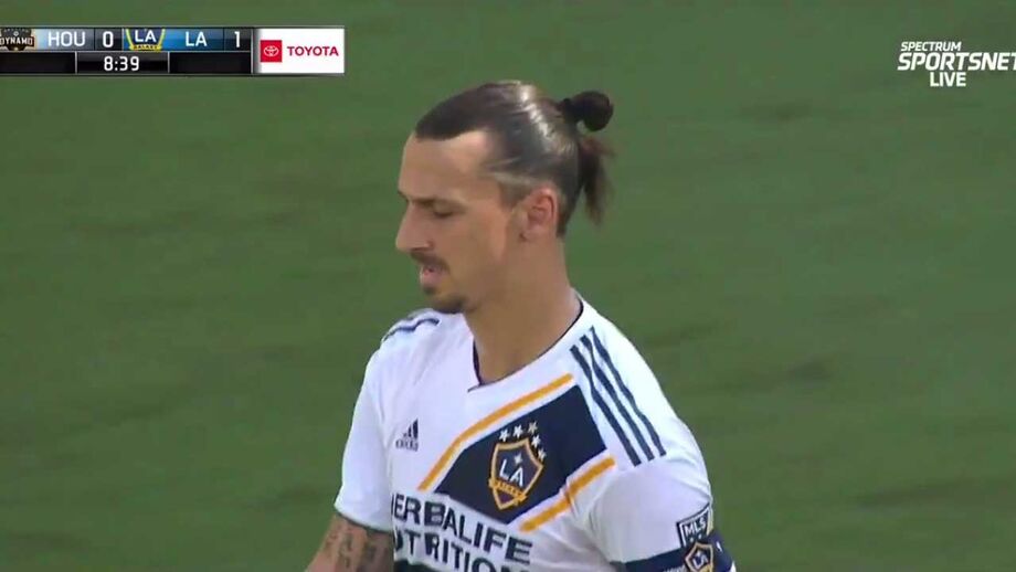 Mágico: o golo de Zlatan 'Ibracadabra' frente ao Houston Dynamo