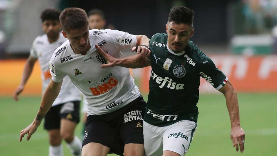 Palmeiras empata e fica a cinco pontos do líder Flamengo de Jorge Jesus