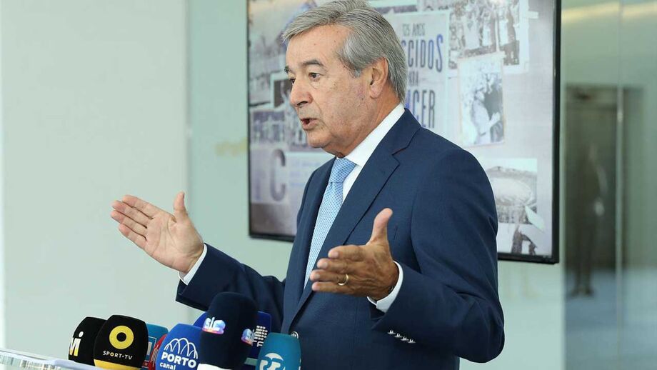 Fernando Gomes justifica aumento dos custos com pessoal no FC Porto