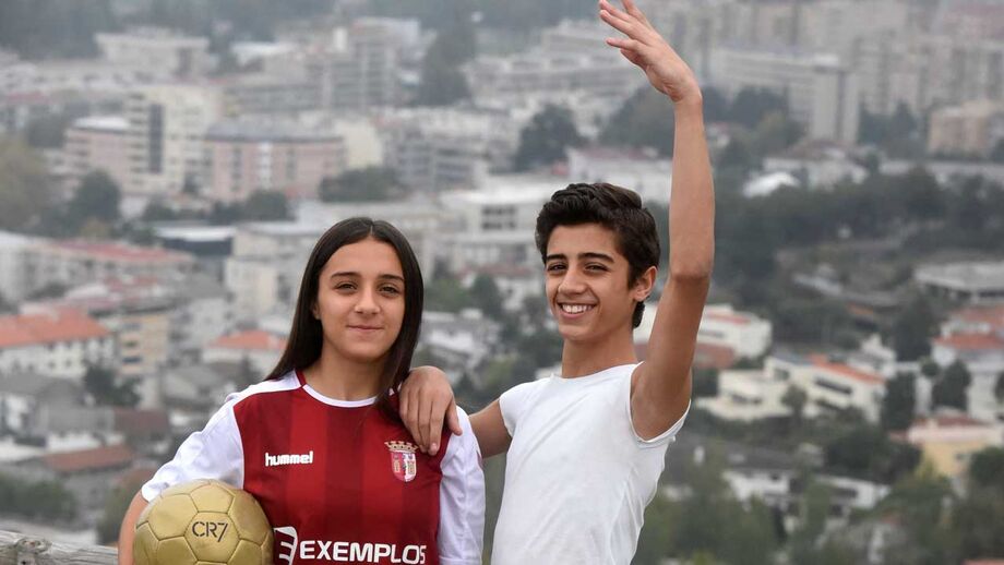 João e Leonor Freitas: Um bailarino e uma futebolista de futuro