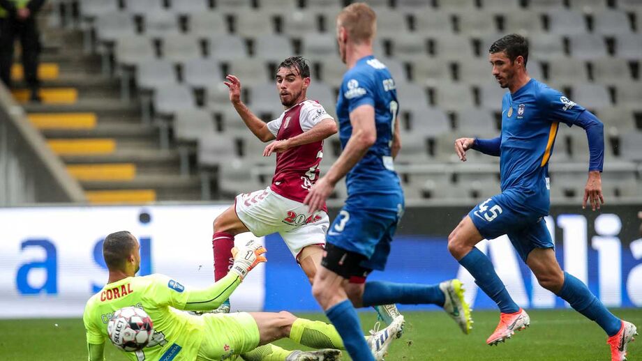 A crónica do Sp. Braga-Marítimo (2-1): a superioridade fica sem espelho