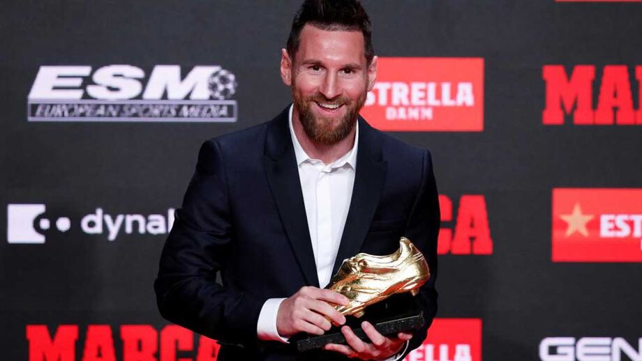 Messi recebe sexta Bota de Ouro e não esconde ambição do Barcelona: «Conquistar tudo»