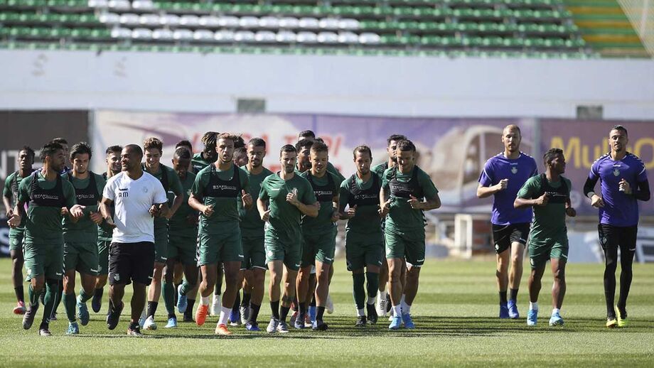 Novo treino em sintético