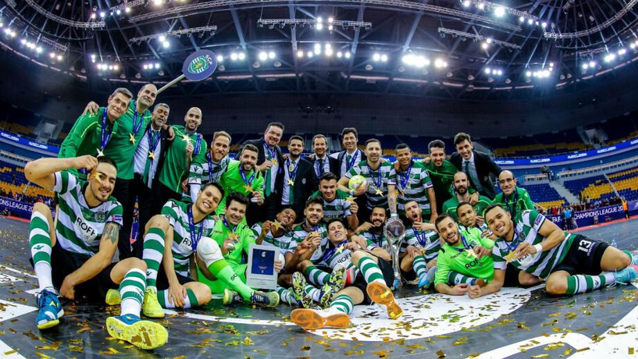 Sporting joga Champions de futsal na Rússia e Benfica integra grupo 'da morte'